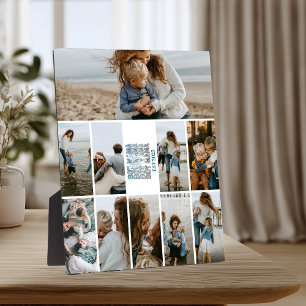 10 Boy Mama Custom Photo Collage Plaque