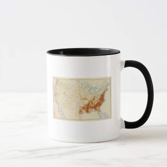 10 Coloured population 1890 Mug (Right)