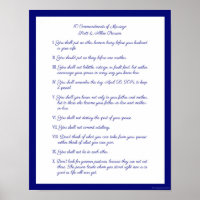 10 Commandments of Marriage