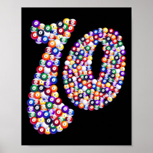 10 Composed Of Billiard Pool Table Poster