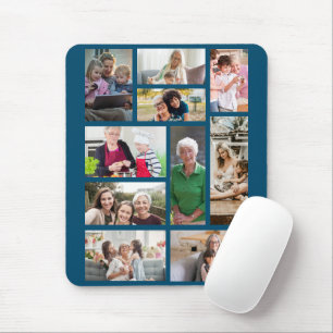 10 Custom Photo Collage Mouse Pad
