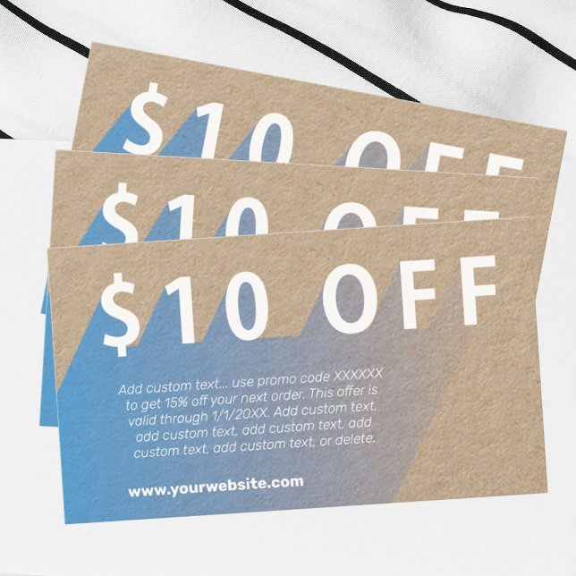 $10 Discount Business Card (Creator Uploaded)