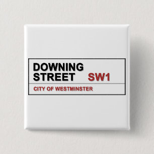 10 Downing Street London England 15 Cm Square Badge