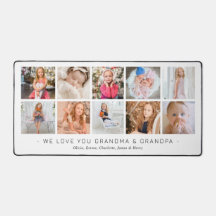 10 Grandchildren Photo Collage Personalised Gift