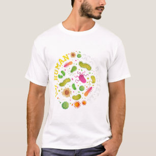 10 Human 90 Bacteria I Bacteria Chemistry Laborato T-Shirt