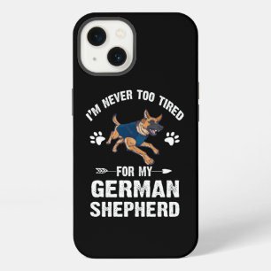 10 I'm Never Too Tired For My German Shepherd iPhone 13 Case