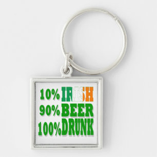 10% Irish Key Ring