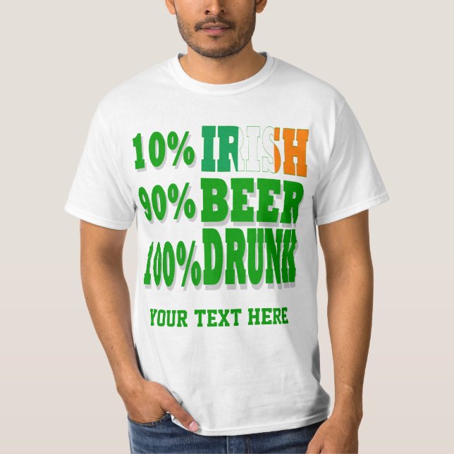10% Irish T-Shirt (Front)