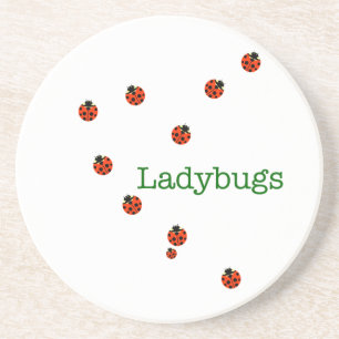 10 ladybugs coaster