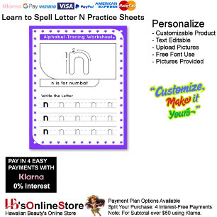 10 Learn To Spell Letter N Teacher Home Schooling