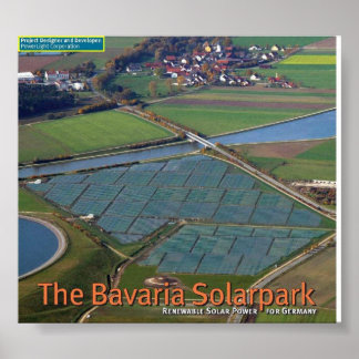 10 Million Watt solar array Poster