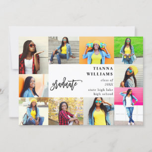 10 Multi Photo Graduation Announcement
