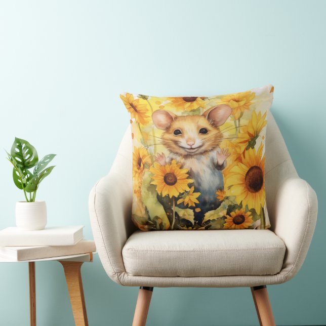 10 of 17 Sunflower Garden Miceville Cushion (Chair)