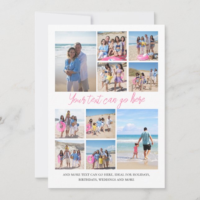 10 Photo colourful template (Front)