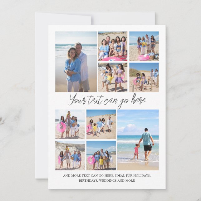 10 Photo colourful template (Front)