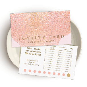 10 Punch Salon Loyalty Card