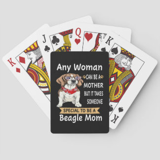 10 Special To Be A Beagle Mum Playing Cards