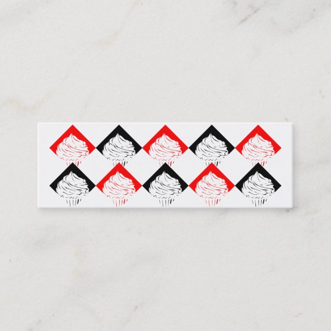 10 stamp cupcake card (Front)