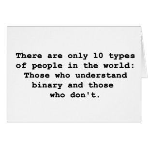 10 Types of People