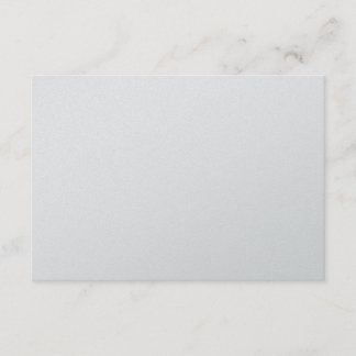 10 x Metallic Silver Wedding Enclosure Cards