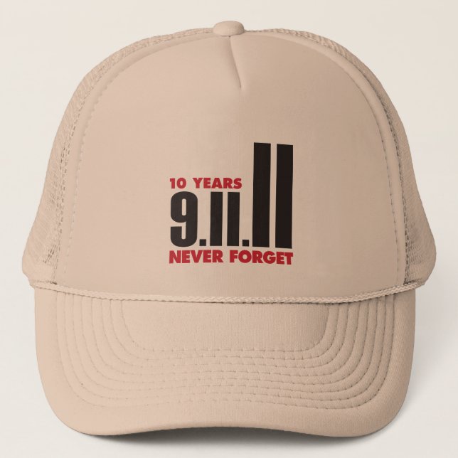 10 Year Anniversary September 11th Hat (Front)