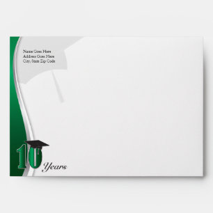 10 Year Class Reunion Envelope
