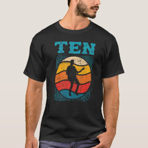 10 Year Old 10th Birthday Boy Guitar Player Guitar T-Shirt
