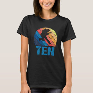 10 Year Old 10th Birthday Boy Guitar Player Guitar T-Shirt