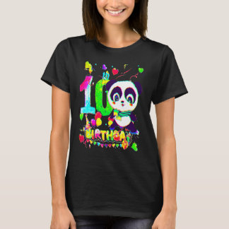 10 Year Old Birthday For Kids With Great Graphic F T-Shirt