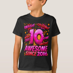 10 Year Old For Boys 10th Birthday Boy 10 Year Old T-Shirt