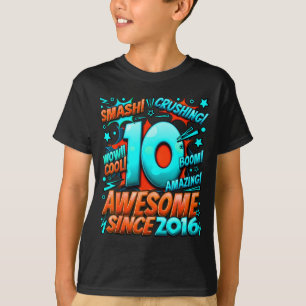 10 Year Old For Boys 10th Birthday Boy 10 Year Old T-Shirt