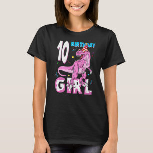 10 Year Old Gifts Party 10th Birthday Girl Teen di T-Shirt