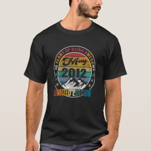 10 Year Old  Vintage May 2012 10th Birthday T-Shirt