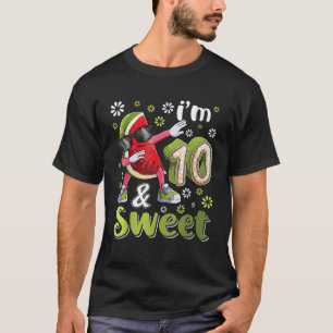 10 year old Watermelon Birthday Girl Sweet Fruit 1 T-Shirt