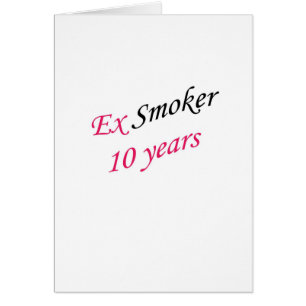 10 years ex-smoker