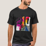 10 Years Of Being Awesome Bowling 10th Birthday  T-Shirt<br><div class="desc">10 Years Of Being Awesome Bowling 10th Birthday</div>