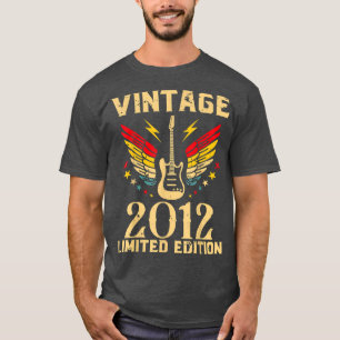 10 Years Old Birthday Guitar Player Guitarist 10th T-Shirt