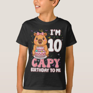 10 Years Old Capy Birthday To Me 10th Birthday Cap T-Shirt