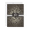 10 years wedding anniversary damask invitations