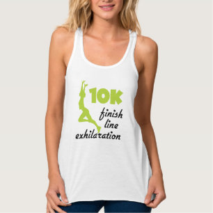 10K Green Finish Line Singlet