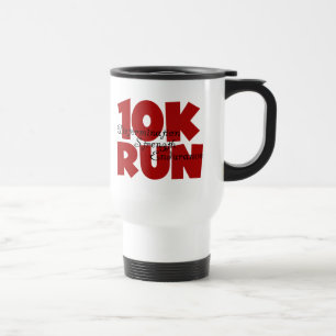 10K Run Red Travel Mug
