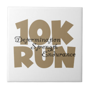 10K Run Tan Sports Running Tile