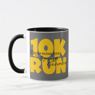 10K Run Yellow Mug