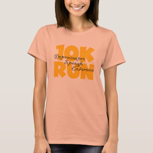 10K Run Yellow T-Shirt (Front)