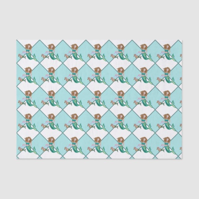 10lb Tissue Paper, White Paper (Front)