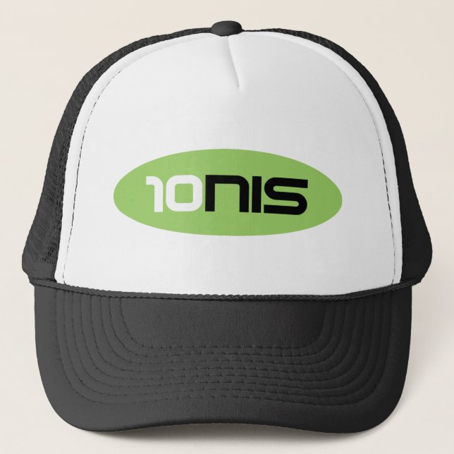 10NIS Tennis Brand Trucker Hat (Front)