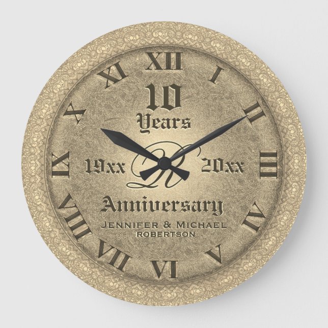 10th Anniversary Clock (Front)