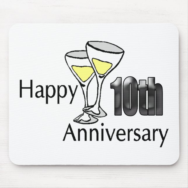 10th anniversary mouse pad (Front)