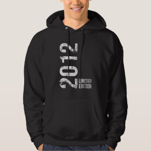10th Birthday 10 Years Boy Girl Retro Vintage 2012 Hoodie
