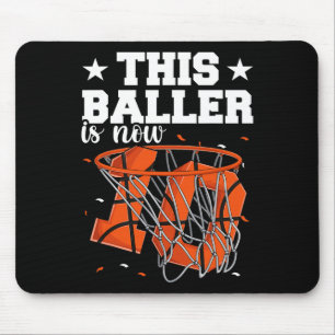 10th Birthday Basketball  Boys Mouse Pad